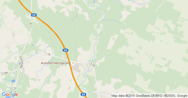 Karte Wittstock an der Dosse