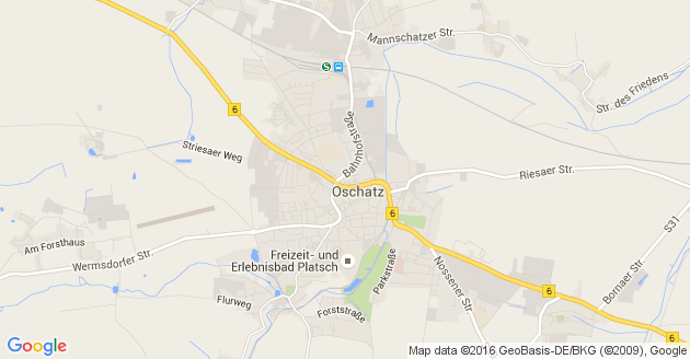 Karte Oschatz                