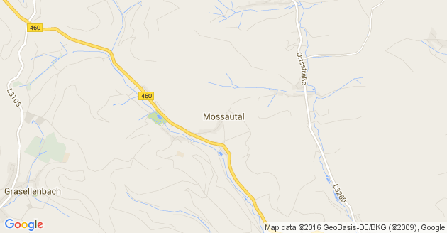 Karte Mossautal