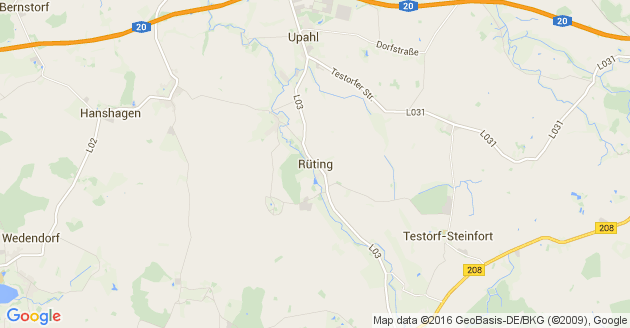 Karte Rüting
