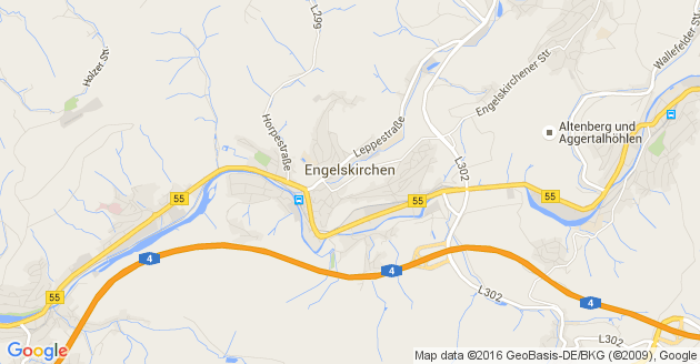 Karte Engelskirchen