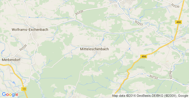 Karte Mitteleschenbach