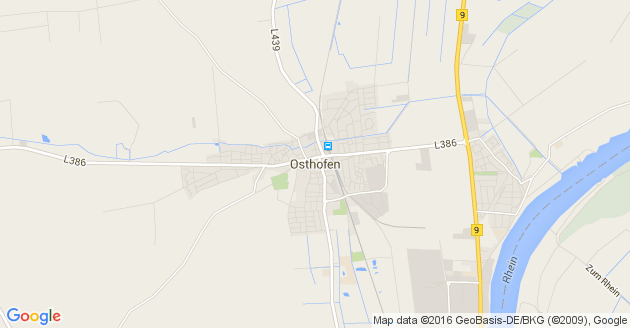 Karte Osthofen