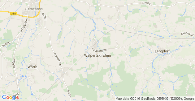 Karte Walpertskirchen
