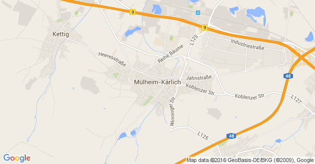Karte Mülheim Kärlich