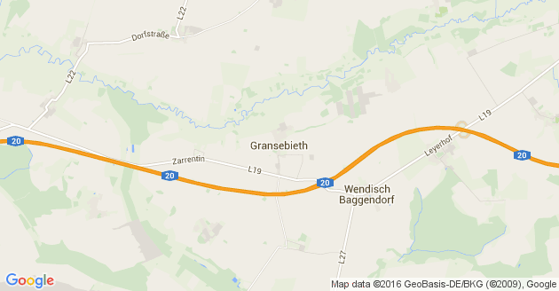 Karte Gransebieth