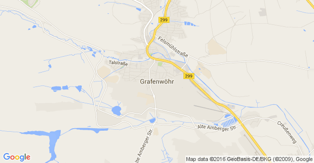 Karte Grafenwöhr