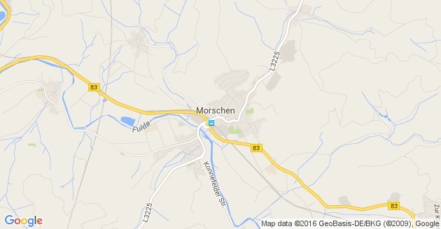 Karte Morschen
