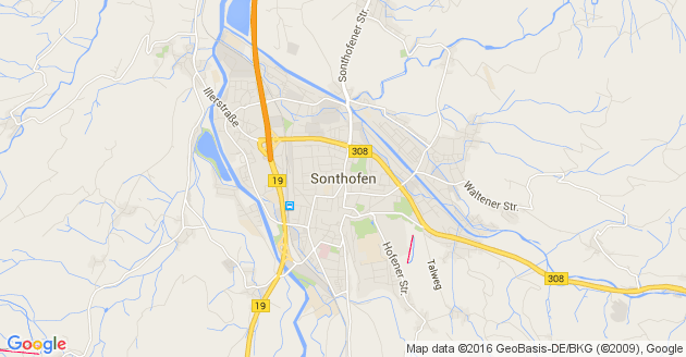 Karte Sonthofen
