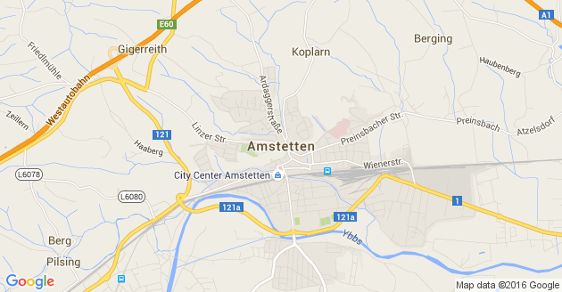 Karte Amstetten in Württemberg