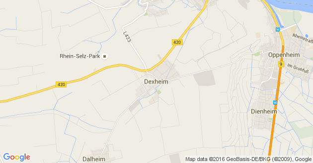 Karte Dexheim