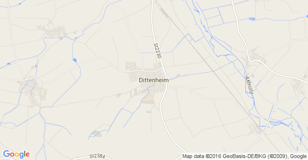 Karte Dittenheim