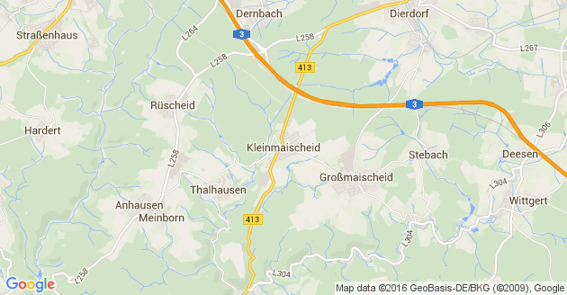 Karte Kleinmaischeid