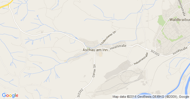Karte Aschau am Inn