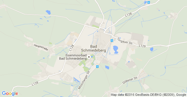 Karte Bad Schmiedeberg