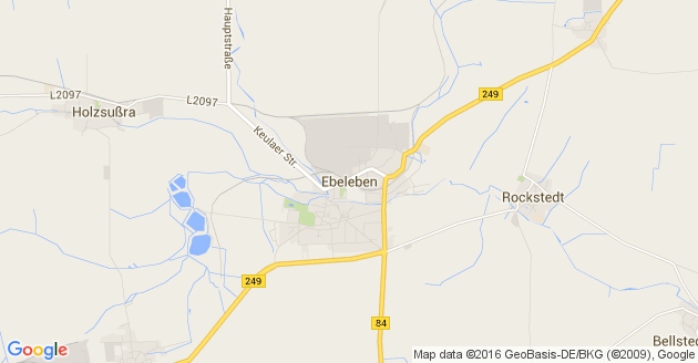 Karte Ebeleben