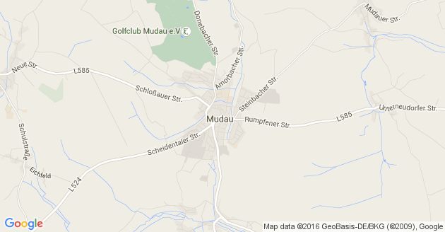 Karte Mudau