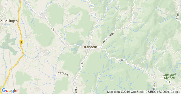 Karte Kandern