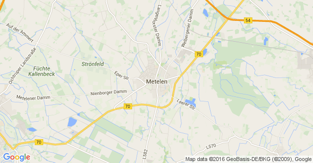 Karte Metelen