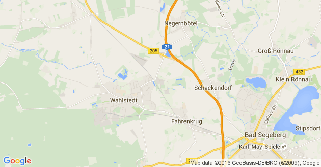 Karte Loop in Holstein