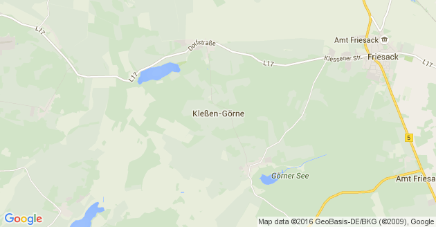 Karte Kleßen Görne