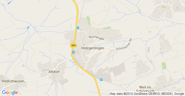 Karte Holzgerlingen