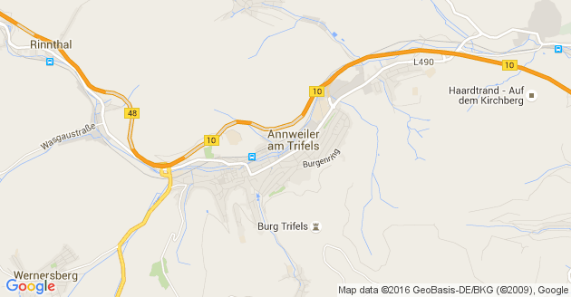 Karte Annweiler am Trifels