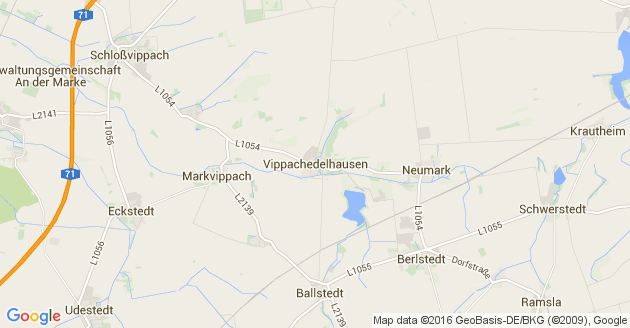 Karte Vippachedelhausen
