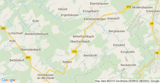 Karte Oberfischbach