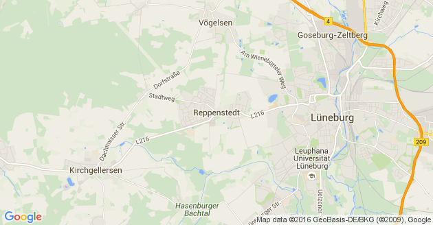 Karte Reppenstedt