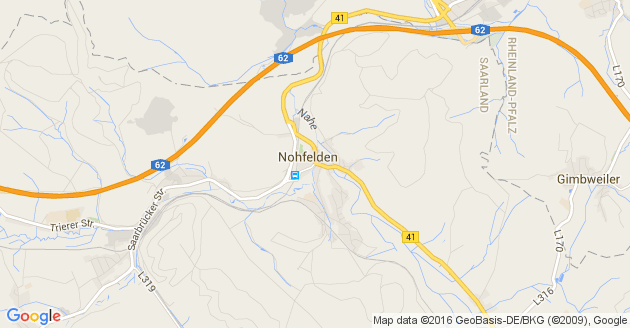 Karte Nohfelden