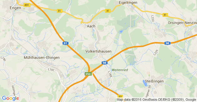 Karte Volkertshausen