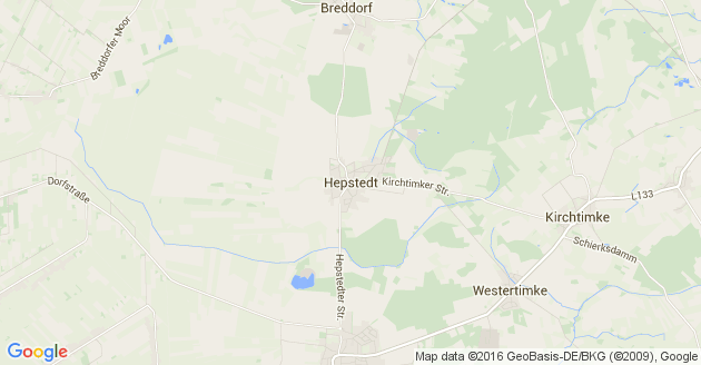 Karte Hepstedt