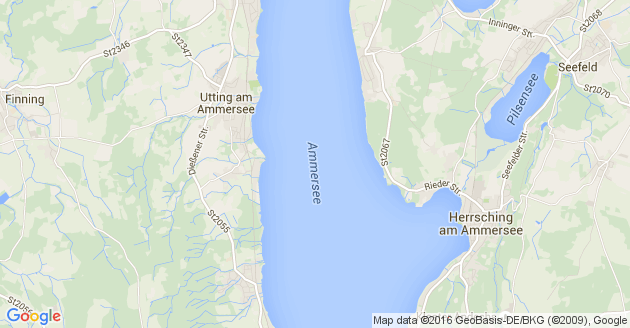 Karte Greifenberg am Ammersee