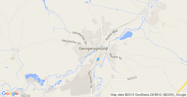 Karte Georgensgmünd