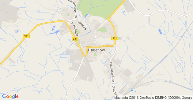 Karte Brahlstorf Kreis Hagenow