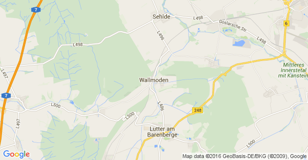 Karte Wallmoden