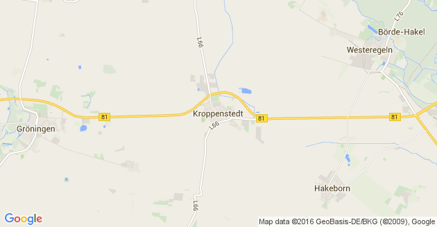 Karte Kroppenstedt