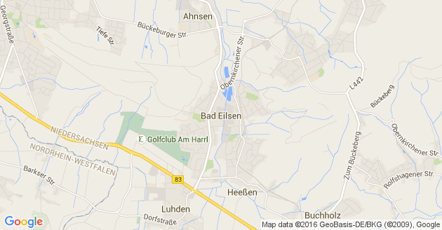 Karte Bad Eilsen