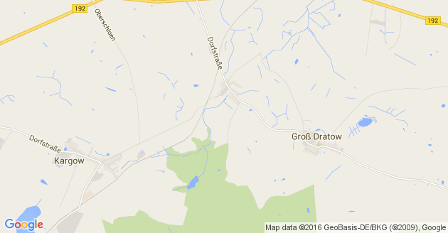 Karte Dratow Schloen