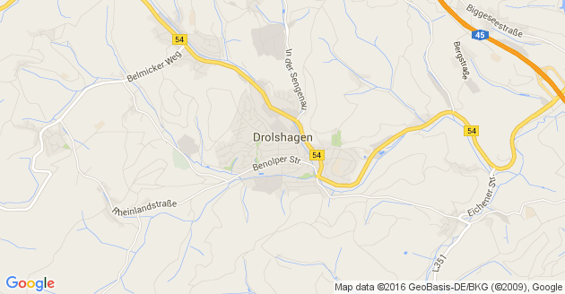 Karte Drolshagen