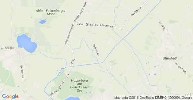 Karte Steinau an der Niederelbe