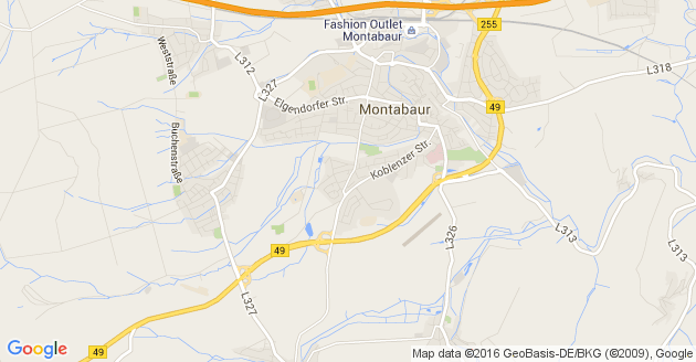 Karte Daubach im Hunsrück