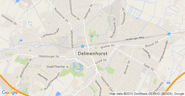 Karte Delmenhorst