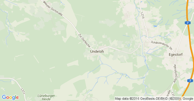 Karte Undeloh
