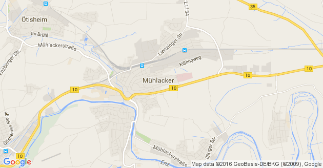 Karte Mühlacker              