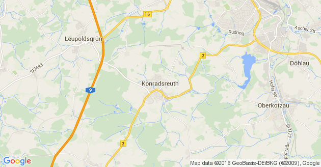 Karte Konradsreuth