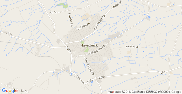 Karte Havixbeck