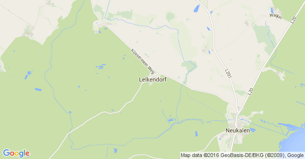 Karte Lelkendorf