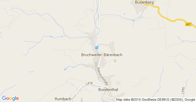 Karte Bruchweiler Bärenbach